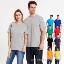 Pure cotton Color Men Unisex TShirts Blank Uniform